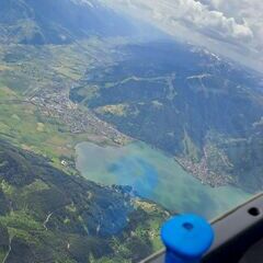 Flugwegposition um 12:35:42: Aufgenommen in der Nähe von Gemeinde Zell am See, 5700 Zell am See, Österreich in 2639 Meter